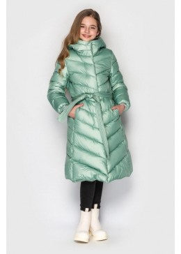 Cvetkov мятное зимнее пальто для девочки Келли
